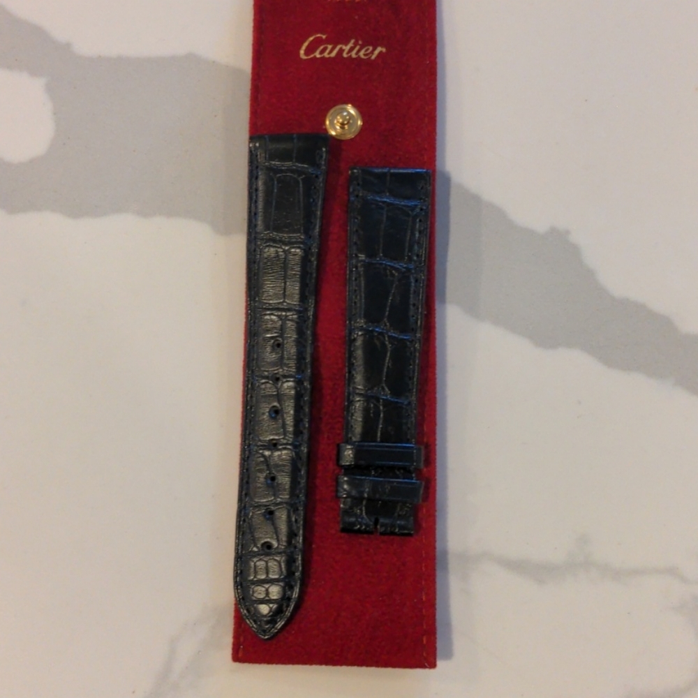 NEW. Cartier Crocodile Watch Strap